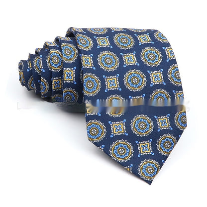 Business Polyester Men's Printed Workplace Tie - ARCHSHOPE