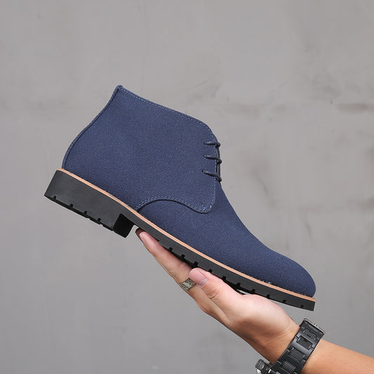 Bottes pointues décontractées en cuir