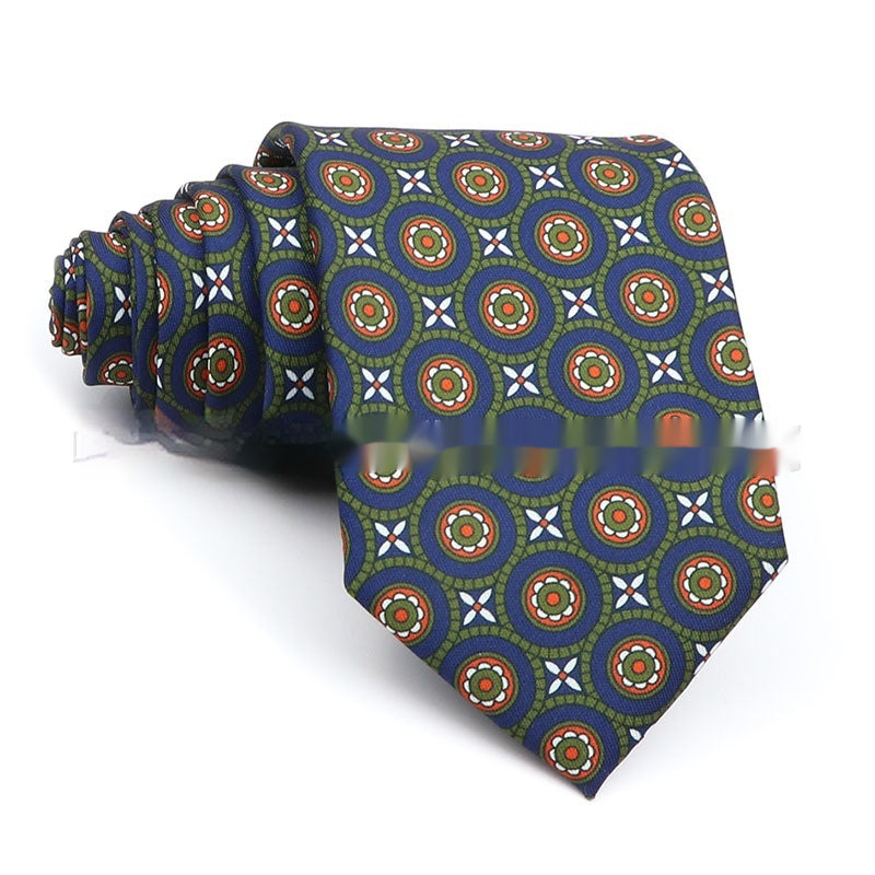 Business Polyester Men's Printed Workplace Tie - ARCHSHOPE