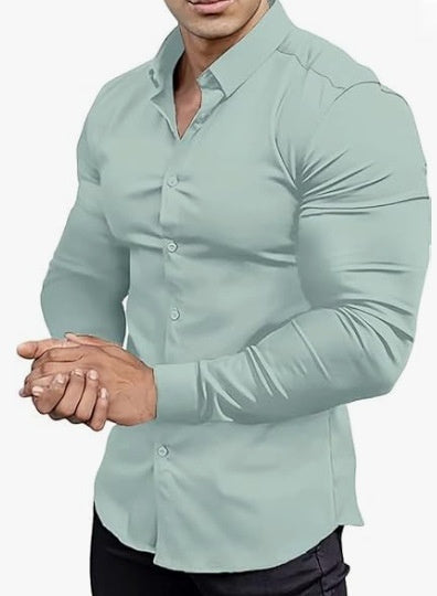 Men's Business Non-ironing Professional Anti-wrinkle Casual Shirt - ARCHSHOPE