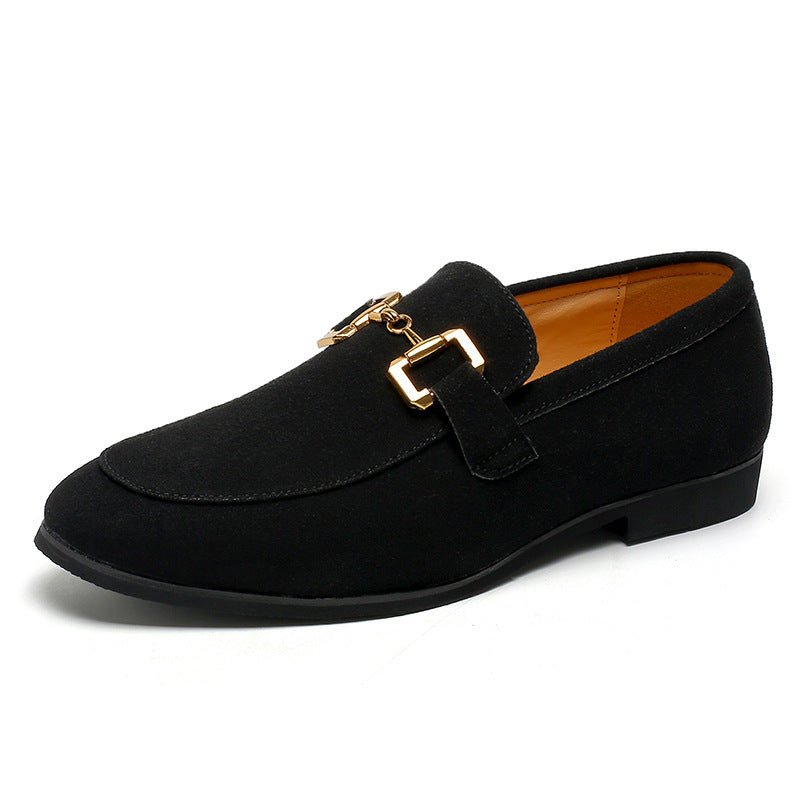 Fashion Personality Suede Leather Shoes Men - ARCHSHOPE