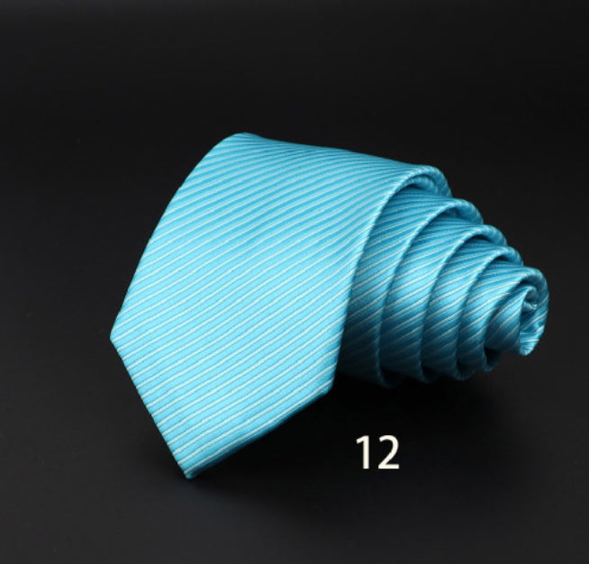 Men's Striped British Gentleman Polyester Fiber Tie - ARCHSHOPE