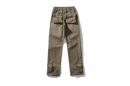 Herren Cargohose mit Kordelzug und Knöcheltaschen