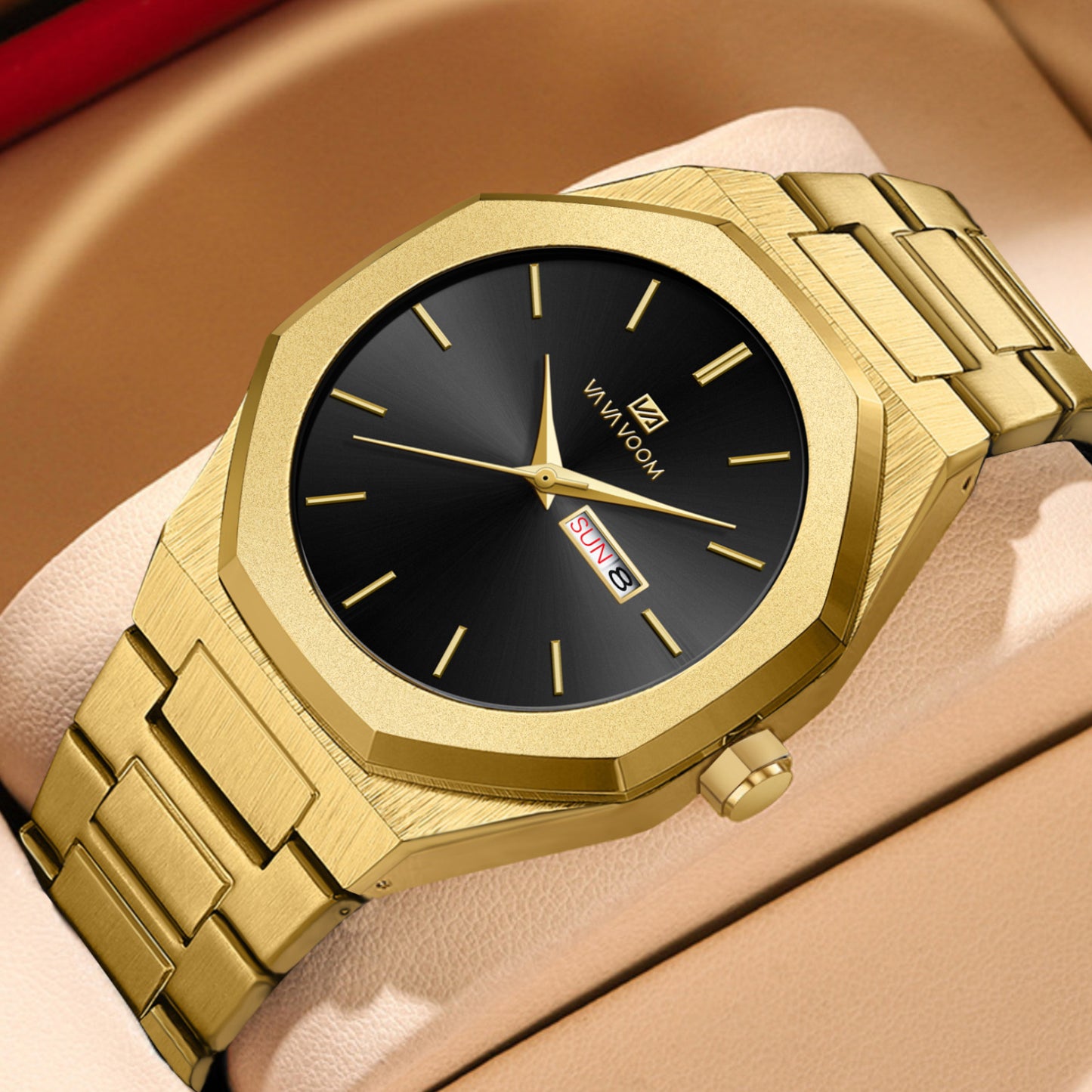 Business-Casual Steel-Chain Mens Watch - ARCHSHOPE