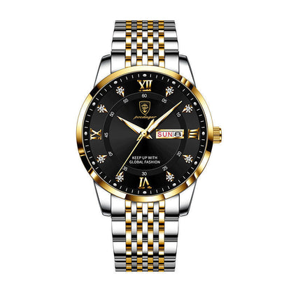 New Men's Watch Waterproof Luminous Calendar - ARCHSHOPE