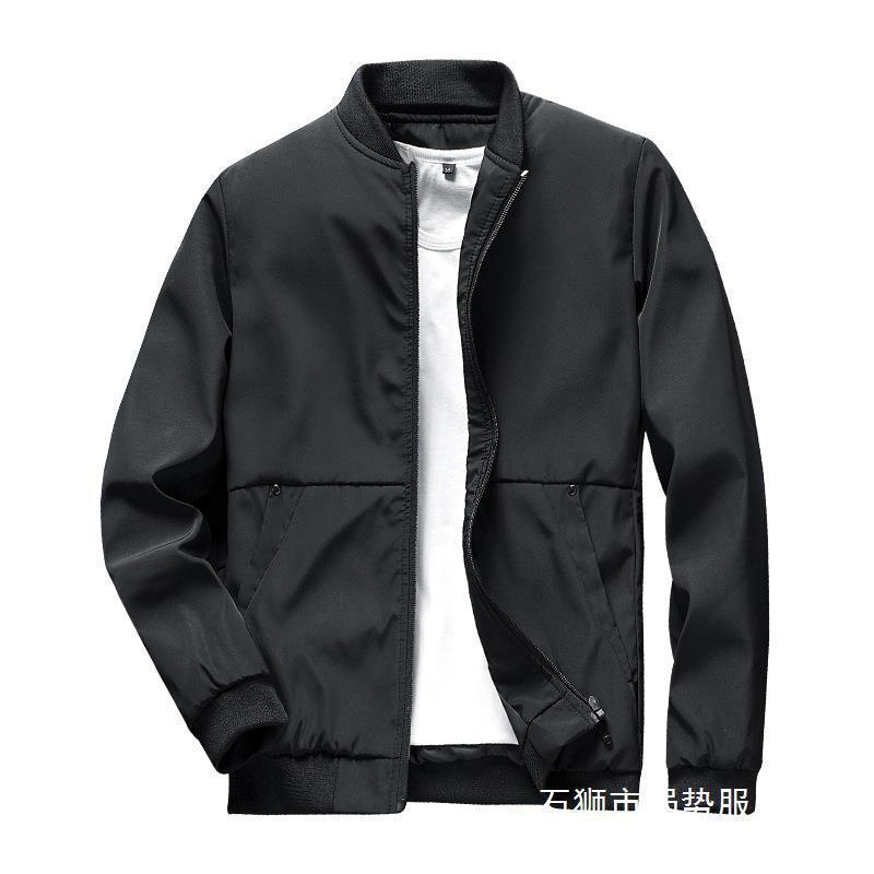 Schlichte, lässige Herrenjacke im koreanischen Stil
