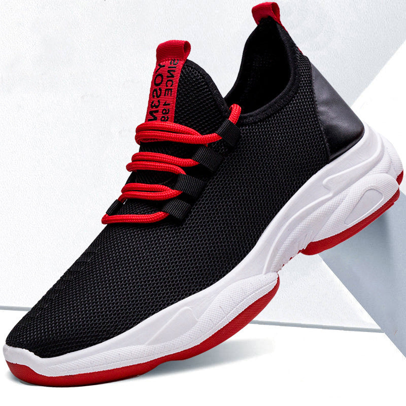 Männer Sneakers Schwarz Weiß Sportschuhe