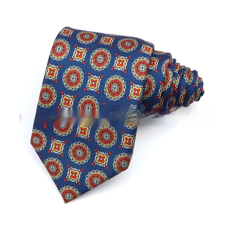Business Polyester Men's Printed Workplace Tie - ARCHSHOPE