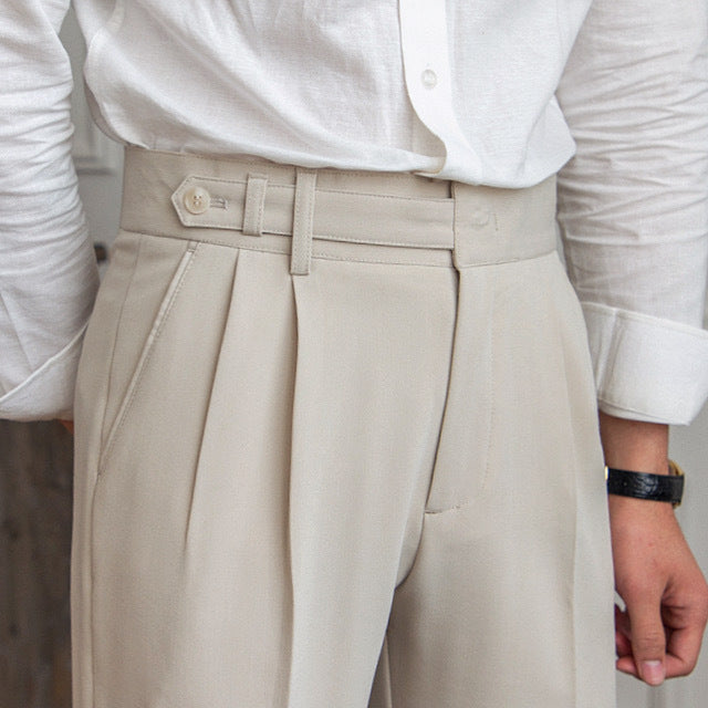 Retro Designer Nische Trendy Anzughose