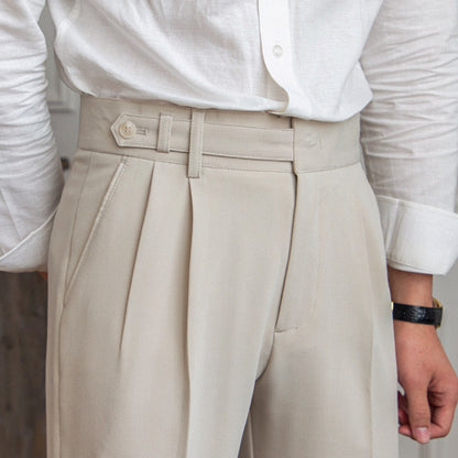 Retro Designer Nische Trendy Anzughose