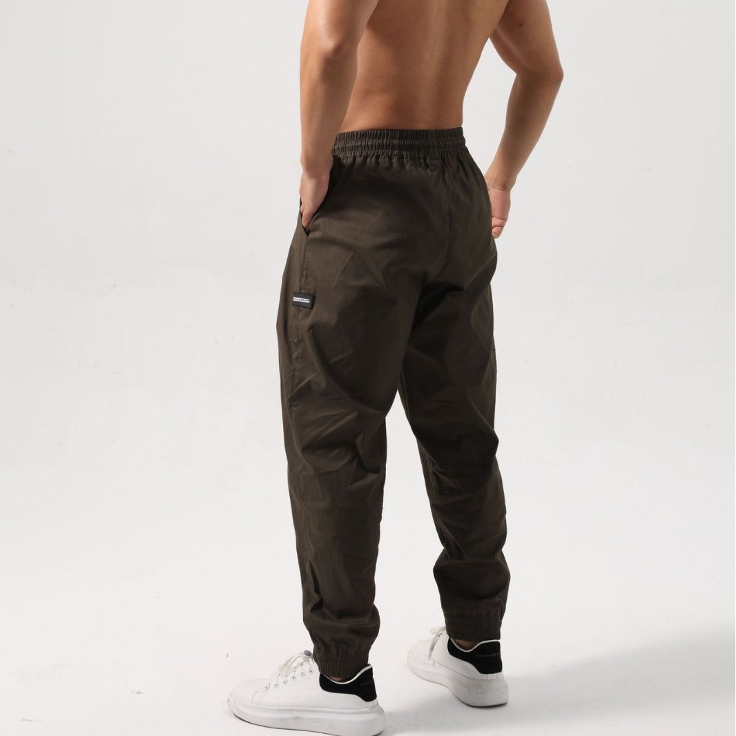 Fitnesshose Herren Baumwolle Locker