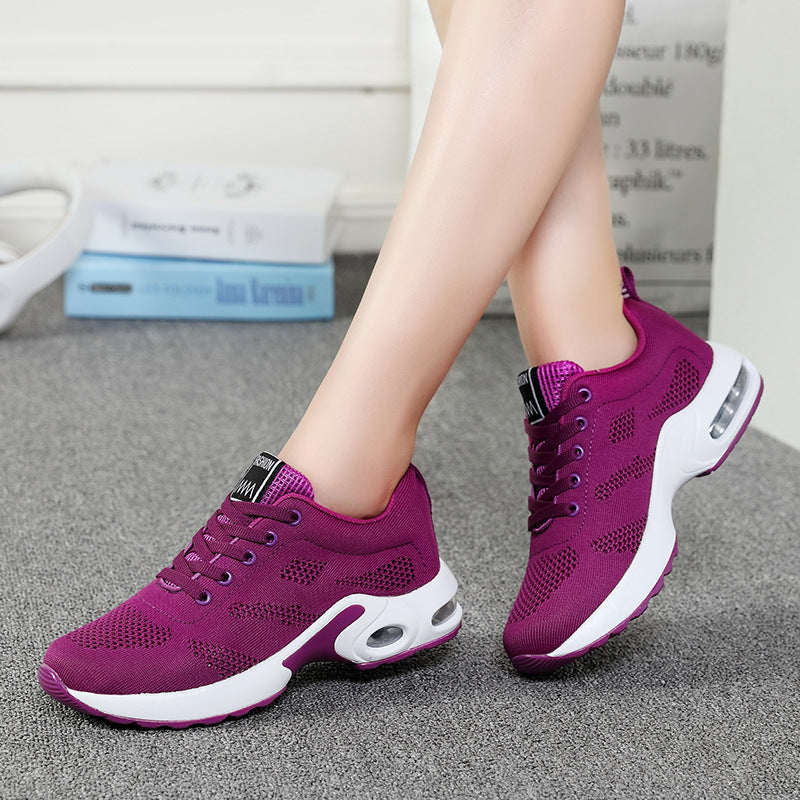 Dense Mesh Flyknit All-matching Comfortable Casual Women Sneaker - ARCHSHOPE