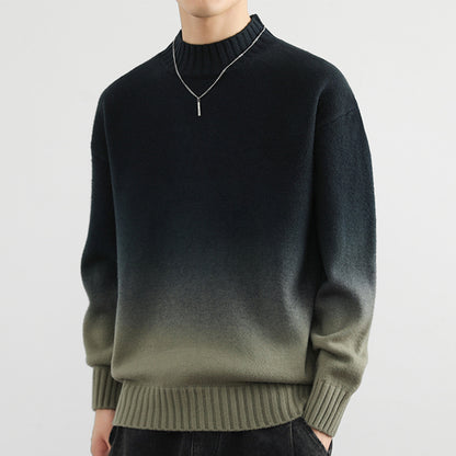 Pull dégradé de personnalité tendance pour hommes