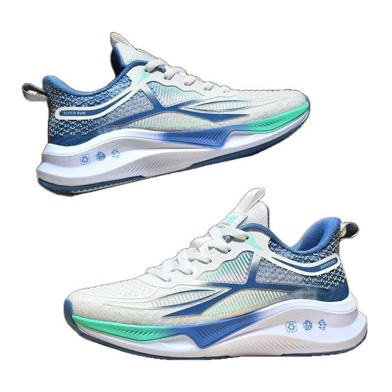 Ultraleichte Laufschuhe Sneaker Atmungsaktive Stoßdämpfung Weiche Unterseite