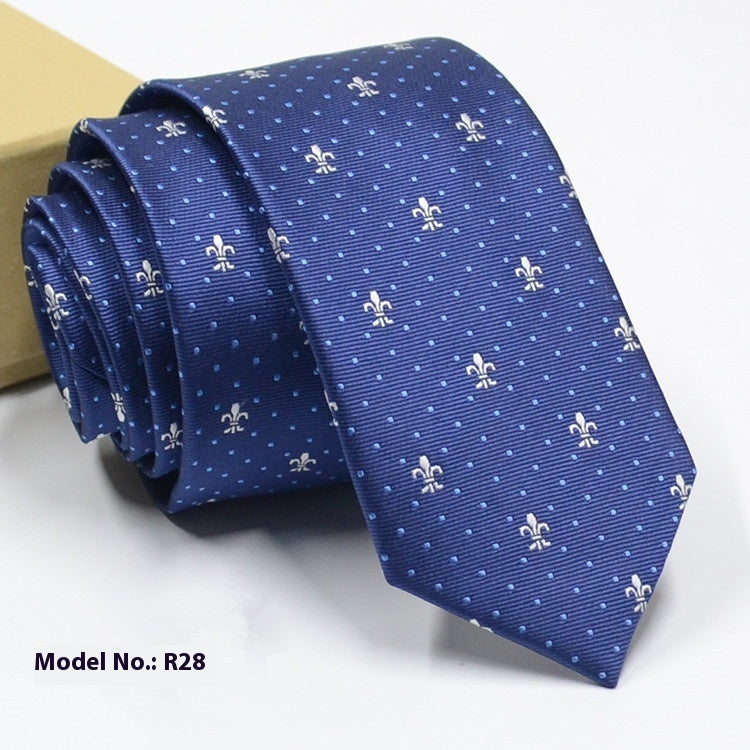 Fashion Exquisite Jacquard Tie Wedding Groom - ARCHSHOPE