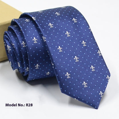 Fashion Exquisite Jacquard Tie Wedding Groom - ARCHSHOPE