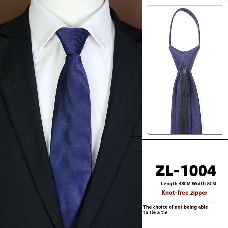 Men's Formal Wear Business Zipper Tie-free - ARCHSHOPE