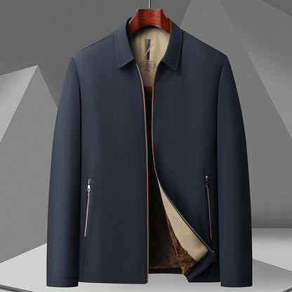 Fall Winter Men Fleece Padded Jacket - ARCHSHOPE