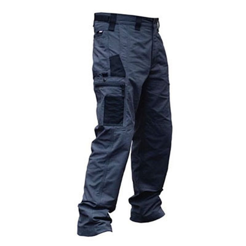 Beetle Outdoor Tactics Herren Frühling und Herbst Atmungsaktive und tragbare Multi-Pocket Loose Camouflage Cargohose
