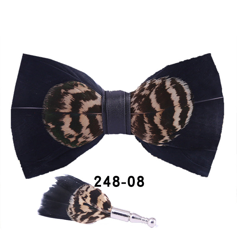 Feather Bow Tie Bow Tie - ARCHSHOPE