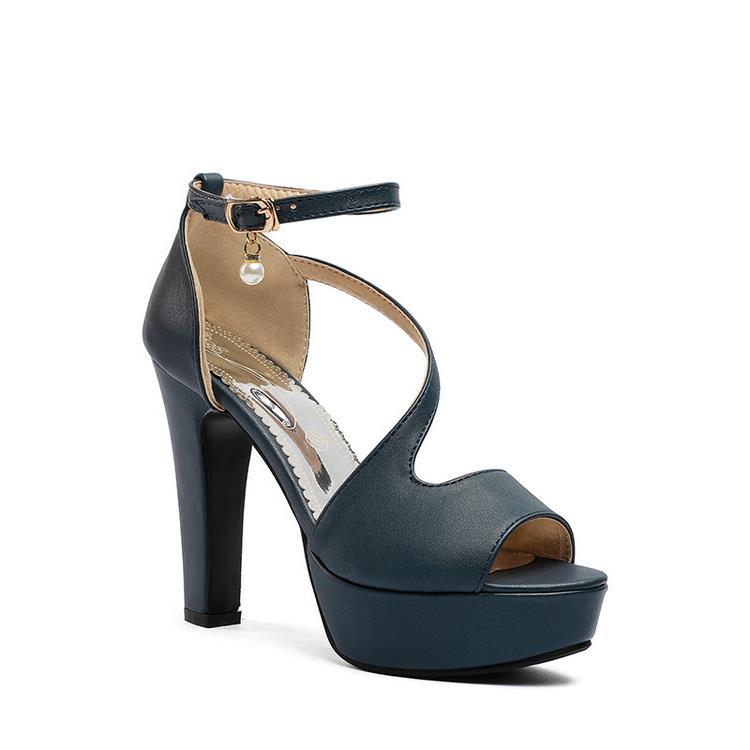 Roman Shoes With Thick Heels For Women - ARCHSHOPE