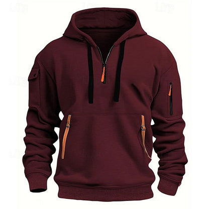 Dropped Shoulder Hooded Sweatshirt Men's Women's Plus Size Loose Pullover Fashion Sweatshirt - ARCHSHOPE
