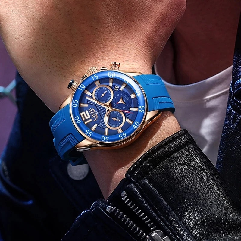Quartz Men's Waterproof Watch Multi-function - ARCHSHOPE