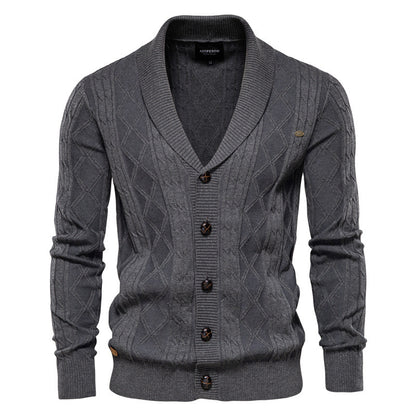 Pull cardigan homme tendance pull rembourré