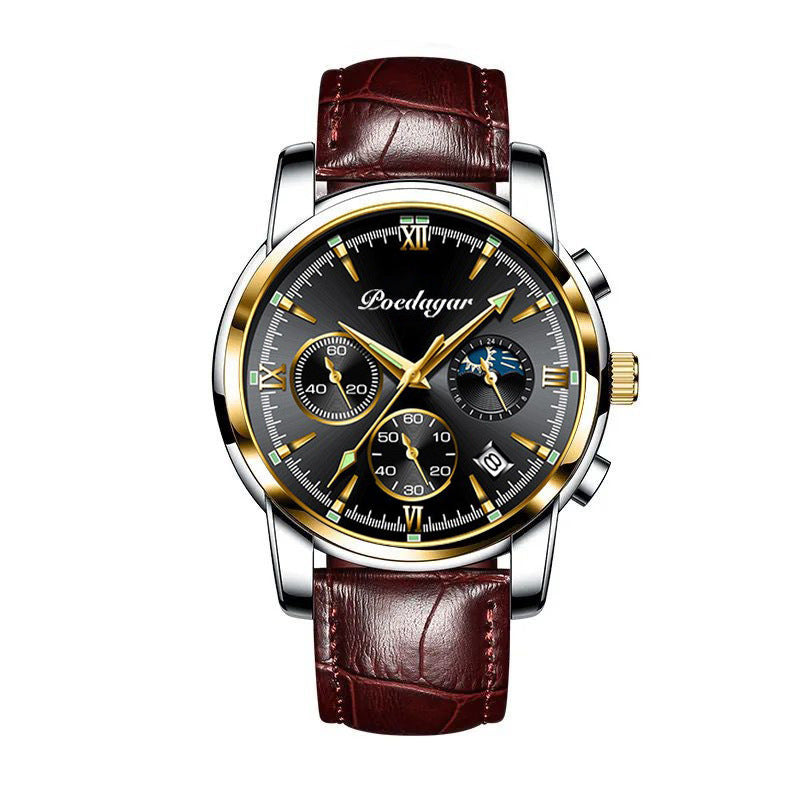 Multifunctional Men's Watch Luminous Waterproof Quartz Wrist Watch - ARCHSHOPE