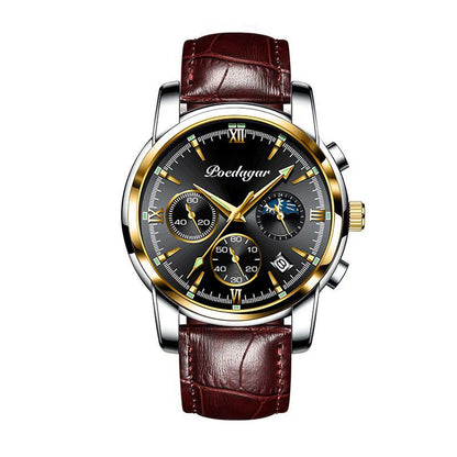 Multifunctional Men's Watch Luminous Waterproof Quartz Wrist Watch - ARCHSHOPE