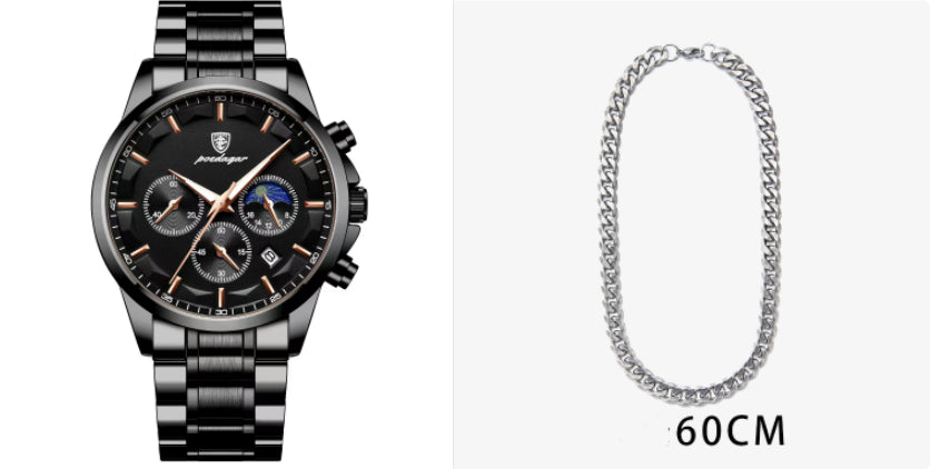 Sports Men's Watches Multifunctional Waterproof Quartz Watch - ARCHSHOPE