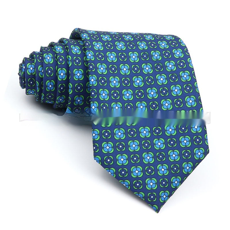 Business Polyester Men's Printed Workplace Tie - ARCHSHOPE