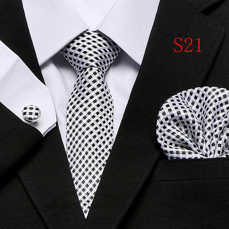 Paisley Series European And American Fashion Tie Three-piece Suit - ARCHSHOPE