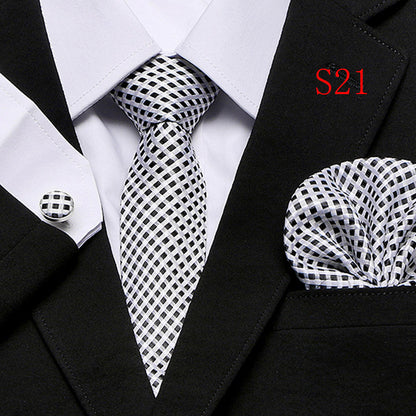 Paisley Series European And American Fashion Tie Three-piece Suit - ARCHSHOPE