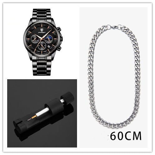 Sports Men's Watches Multifunctional Waterproof Quartz Watch - ARCHSHOPE