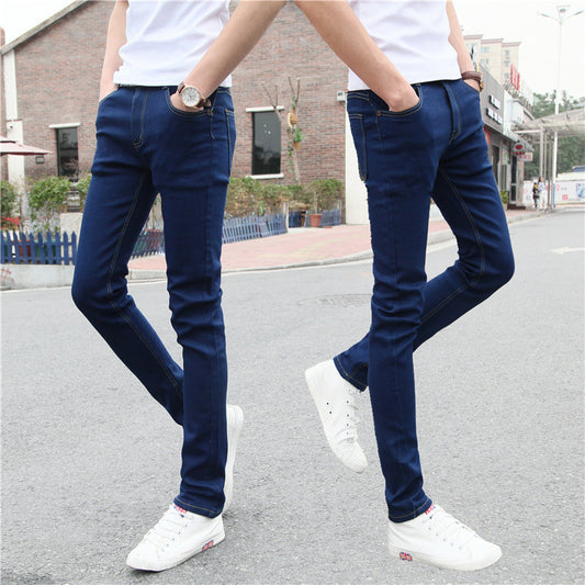 Pantalons en denim pour garçons et jeunes, fins