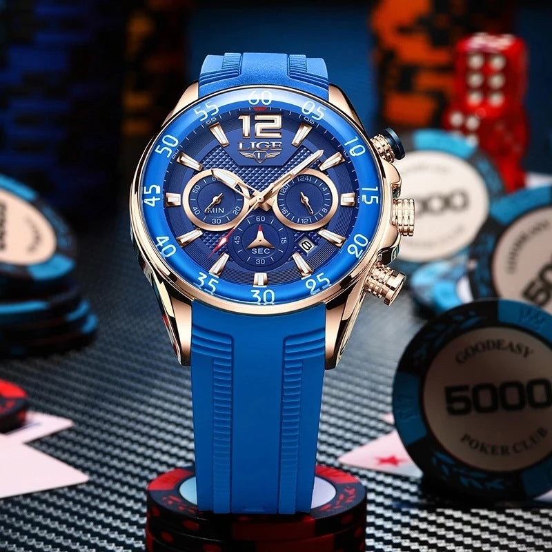 Quartz Men's Waterproof Watch Multi-function - ARCHSHOPE
