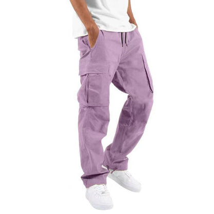 Trade Drawstring Multi-pocket Casual Trousers - ARCHSHOPE