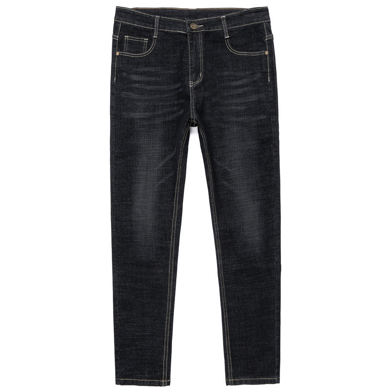 Sommer Dünne Jeans männer Lose Gerade