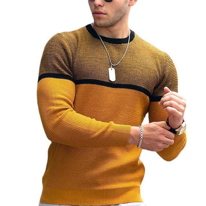 Nouveau t-shirt col rond pour homme, décontracté et tendance, taille L