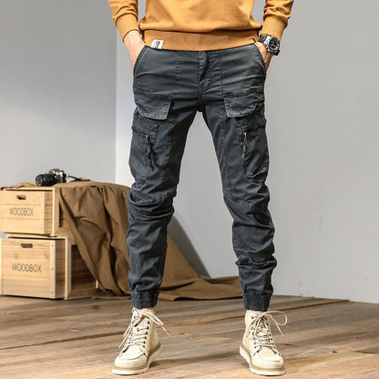 Overalls im japanischen Stil, lässig, schlicht, modisch, alltagstaugliche Sportoberbekleidung
