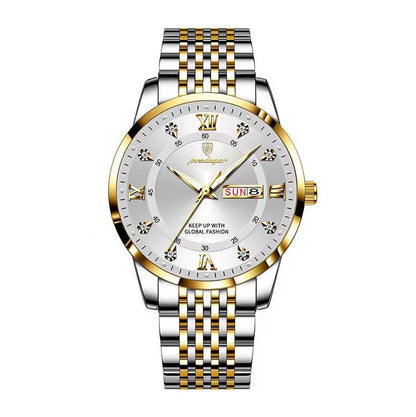 New Men's Watch Waterproof Luminous Calendar - ARCHSHOPE
