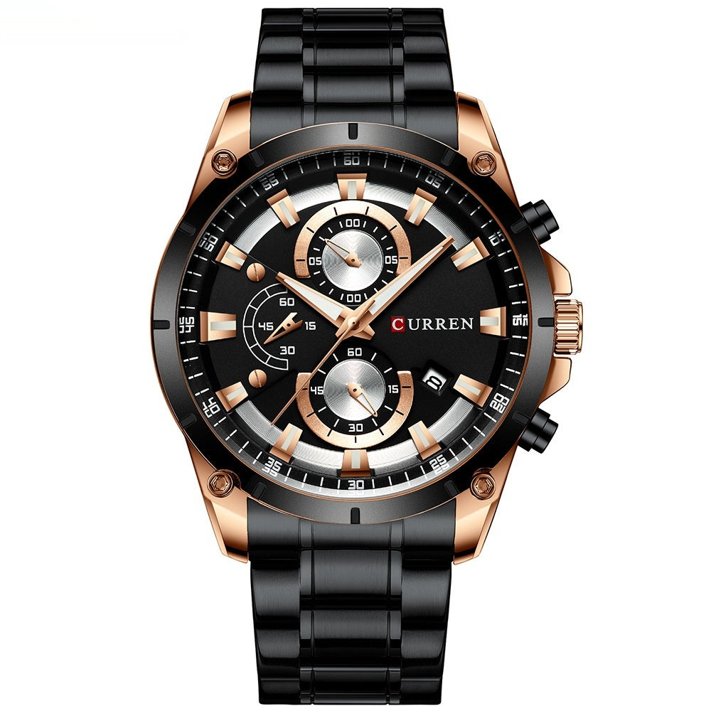 Fashionable Mens Waterproof Business Watch - ARCHSHOPE