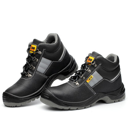 Chaussures de sécurité robustes avec embout en acier pour homme