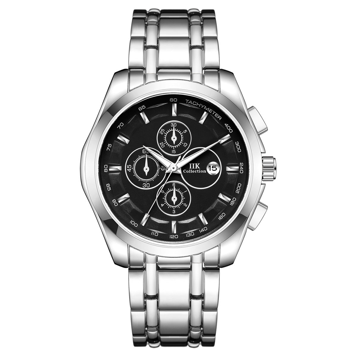 New Luminous Hands Alloy Mens Quartz Watch - ARCHSHOPE