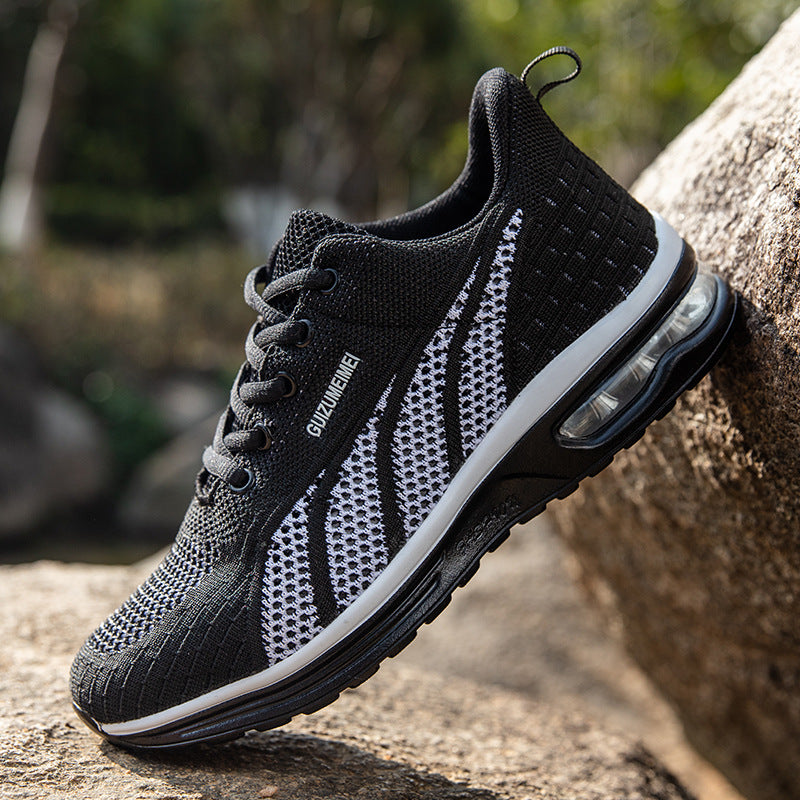 Mesh Women's Breathable Shoes Flying Woven Air Cushion