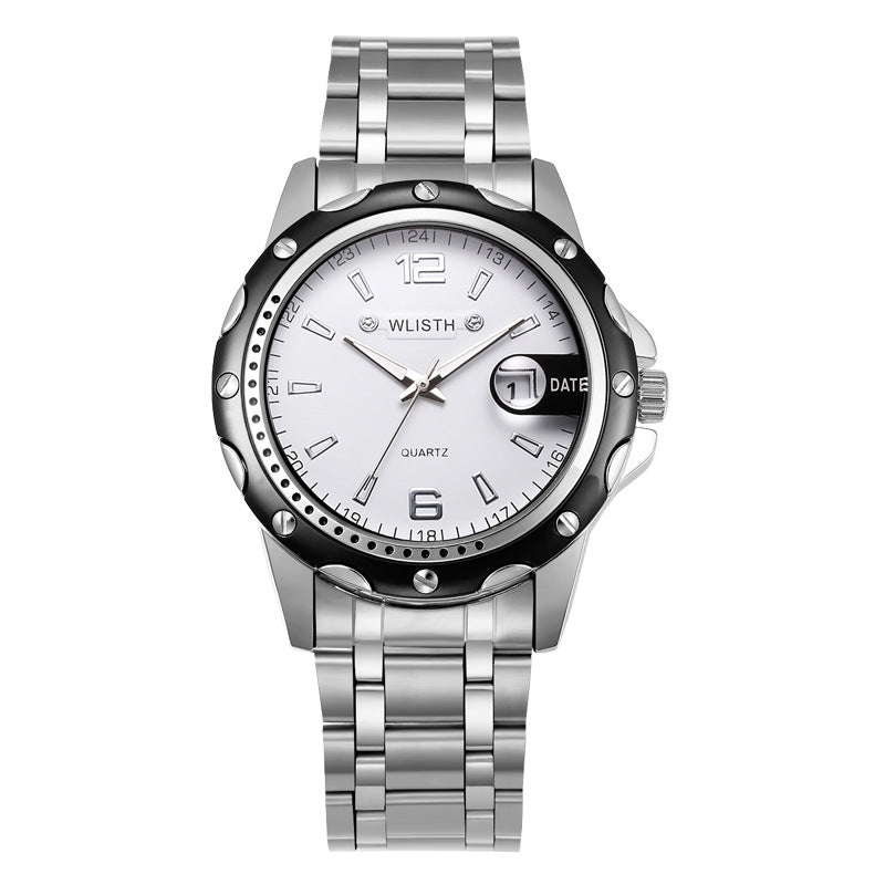 Waterproof Men's Calendar Business Quartz Watch - ARCHSHOPE
