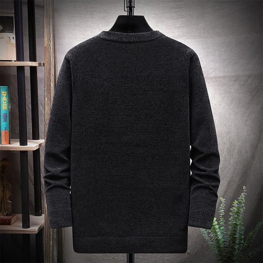 Pull tricoté uni tendance simple, style japonais, automne et hiver