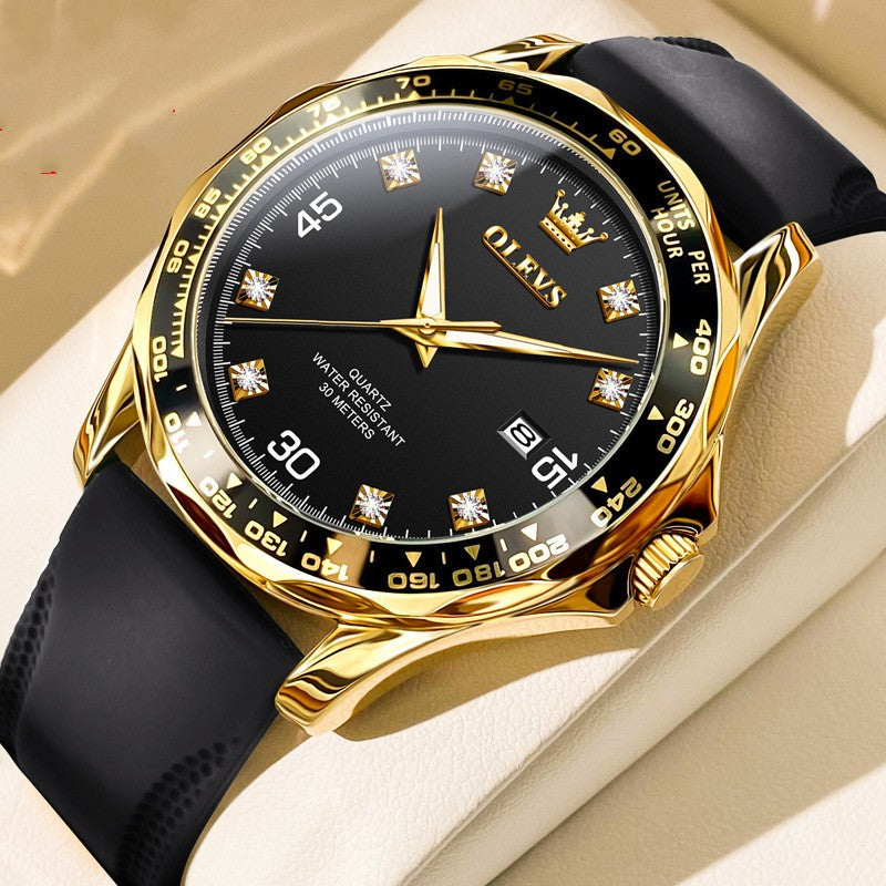 Green Submariner Quartz Watch Luminous Men's Watch - ARCHSHOPE