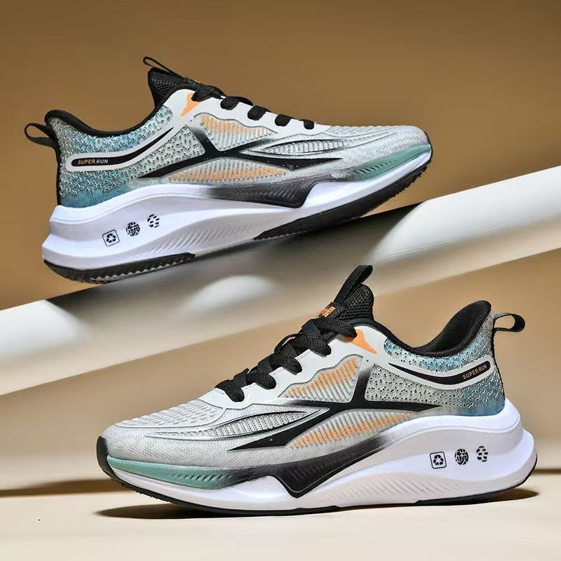 Ultraleichte Laufschuhe Sneaker Atmungsaktive Stoßdämpfung Weiche Unterseite